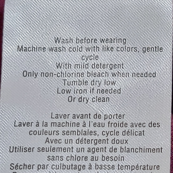 Motherhood maternity long sleeve burgundy top size medium - Picture 9 of 9